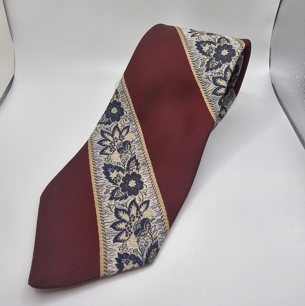 Vintage wemlon by wembley Men's Multicolor Pattern Tie